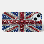 アップルiPhone 15 Plusケース、イギリスの色合い Case-Mate iPhoneケース (裏面 (横))