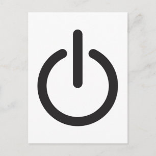 アップルmac電源ボタン ポストカード