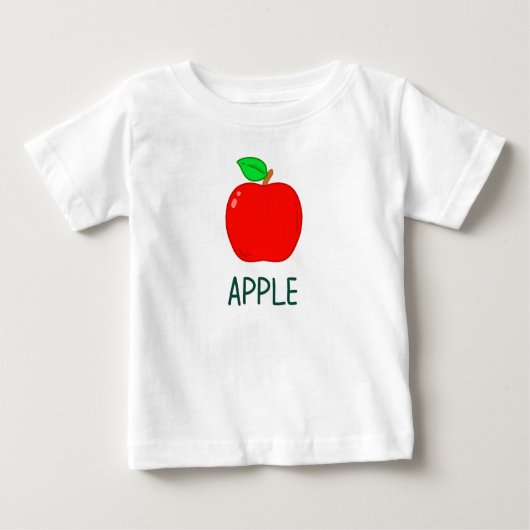 アップルTシャツ ベビーTシャツ (正面)