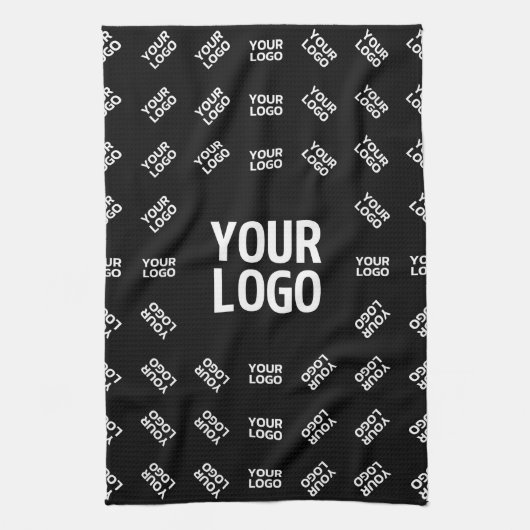 アップロードされたイメージデザインまたはロゴ | パテユニークン キッチンタオル (縦)