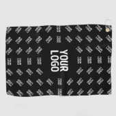 アップロードされたイメージデザインまたはロゴ | パテユニークン ゴルフタオル (横)