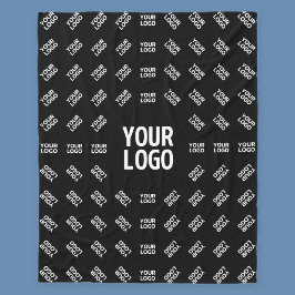 アップロードされたイメージデザインまたはロゴ | パテユニークン フリースブランケット