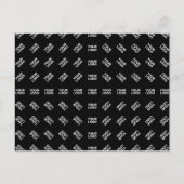 アップロードされたイメージデザインまたはロゴ | パテユニークン ポストカード (正面)