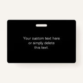 アップロードされた画像、デザイン、またはロゴのランダム化 バッジ (裏面)