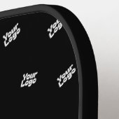 アップロードされた画像、デザイン、またはロゴのランダム化 ピックルボールラケット (左詳細)