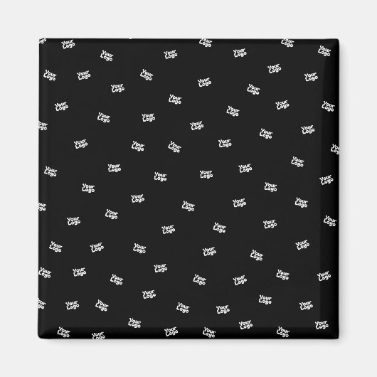 アップロードされた画像、デザイン、またはロゴのランダム化 マグネット (正面)