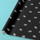 アップロードされた画像、デザイン、またはロゴのランダム化 ラッピングペーパー