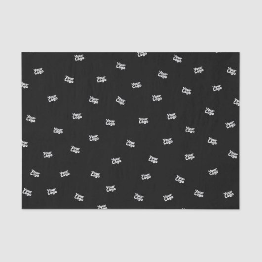 アップロードされた画像、デザイン、またはロゴのランダム化 薄葉紙 (正面)