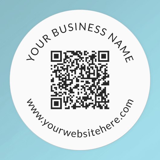 アップロードされたQRコードテンプレート(編集可能文字) ラベル