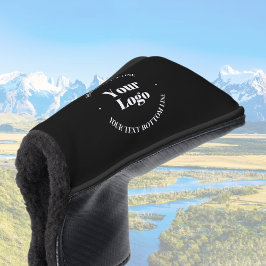 アップロードしたビジネスロゴまたはその他のデザイン ゴルフヘッドカバー