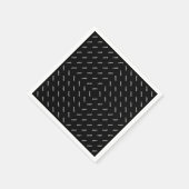 アップロードしたロゴまたは画像 | パテモダンン スタンダードカクテルナプキン (角)