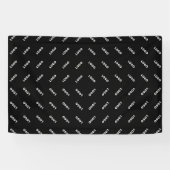 アップロードしたロゴまたは画像 | モダンなパターン 横断幕 (横)