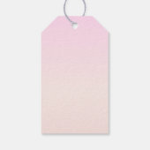 アップロードしたロゴ | 編集可能な循環文字 ギフトタグ (裏面)