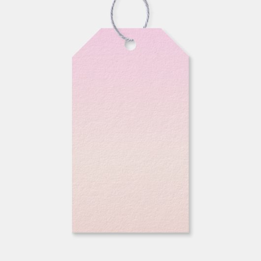 アップロードしたロゴ | 編集可能な循環文字 ギフトタグ (裏面)