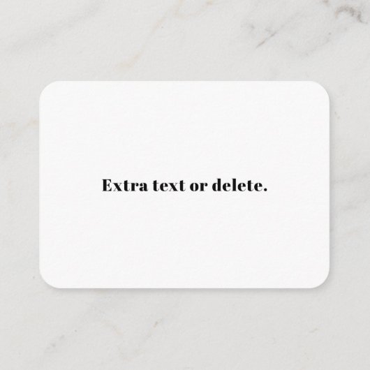 アップロードした独自のQRコードおよび編集可能レトロ文字 エンクロージャーカード (裏面)