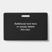 アップロードした独自のQRコードおよび編集可能レトロ文字 バッジ (Back)