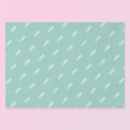 アップロードした画像またはロゴを並べて表示 | 光ティール（緑がかった色） 薄葉紙