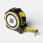 アップロードしたQRコードと編集可能な循環文字 メジャー (傾斜)