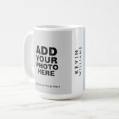 アップロードの作成Own 最高の 2写真名の追加 コーヒーマグカップ (正面左)