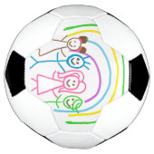 アップロードスケッチ子アートワークの作成先 サッカーボール (回転)