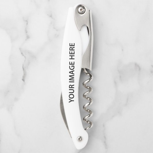 アップロード写真の写真と追加文字- カスタマイズ ソムリエナイフ (裏面)