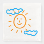 アップロード子供スケッチ子アートワークを次に変換 (正面)