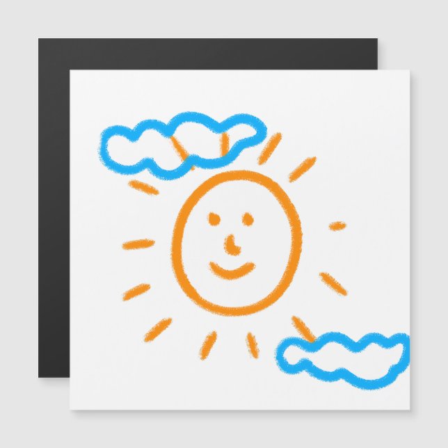 アップロード子供スケッチ子アートワークを次に変換 (正面/裏面)
