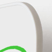 アップロード子供スケッチ子アートワークを次に変換 ピックルボールラケット (左詳細)