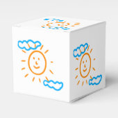 アップロード子供スケッチ子アートワークを次に変換 フェイバーボックス (正面サイド)