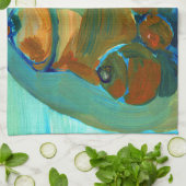 アップロード絵画する |アートイメカスタムージの表示先 キッチンタオル (折り畳み)