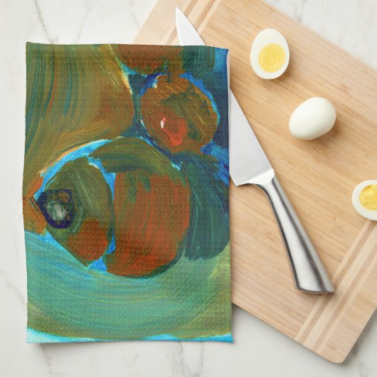 アップロード絵画する |アートイメカスタムージの表示先 キッチンタオル (四つ折り)