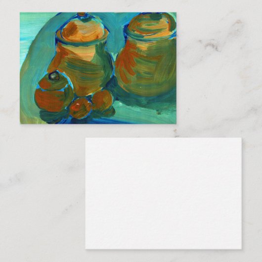 アップロード絵画する |アートイメカスタムージの表示先 ノートカード (正面/裏面)