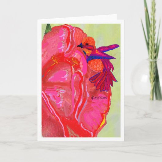 アップ閉じるリーマリーのクリエイティブデザイン カード (正面)