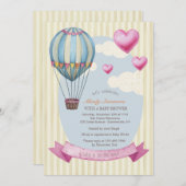 アップ、アップ、および遠くに招待状 招待状 (正面/裏面)