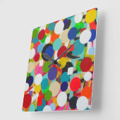 アップ・アップ・遠くにウォール時計 スクエア壁時計 (傾斜)