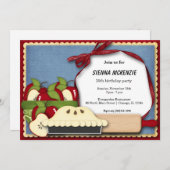 アッペルパイ誕生日 招待状 (正面/裏面)