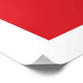 アッペンツェルインネルホーデントラッテンスイス国旗のポスター ポスター (角)