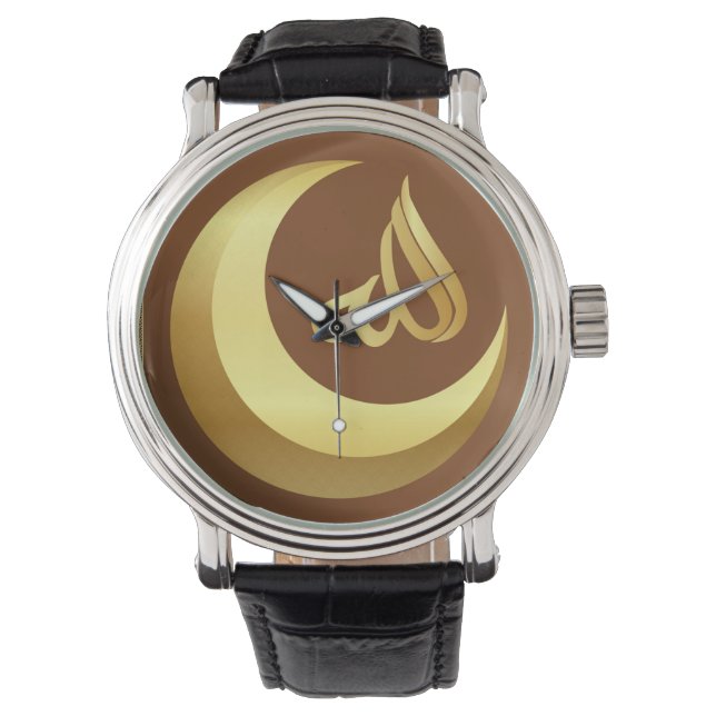 アッラーの名前 腕時計 (正面)