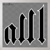 アッラー ポスター (正面)