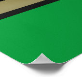 アッラー(s.w.t.) – 書道 ポスター (角)