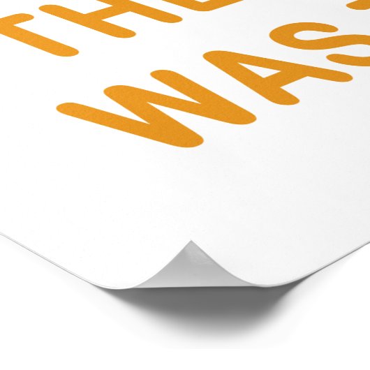 アティッおもしろいト40th誕生日ギャグギフト ポスター (角)