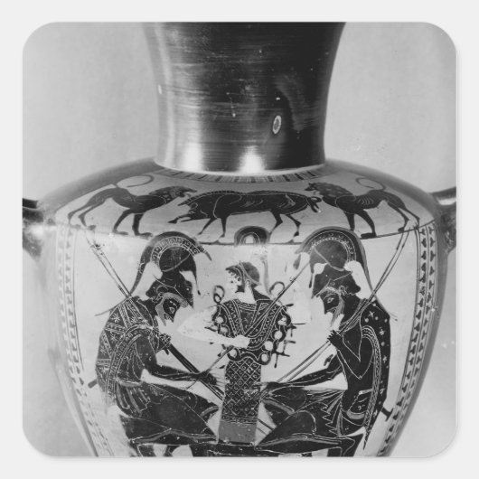 アティックブラック姿hydra スクエアシール (正面)