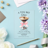 アティニビットより古いマルティニ誕生日招待状 アクリル招待状 (インサイチュ (ウェディング))