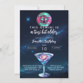 アティニビットオールドジェミニ〔占星術の〕十二宮図マルティーニ誕生日 招待状 (正面)