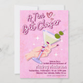 アティニビットクローザーマティニブライダルシャワー 招待状 (正面)