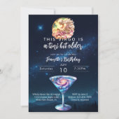 アティニビット古い《星座》乙女座〔占星術の〕十二宮図マルティニ誕生日 招待状 (正面)