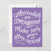 アティメカスタムント用カラーやる気を起こさせるハガキ ポストカード (正面/裏面)