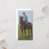 アティリオ・トリボレッティポートレート（騎兵） カード (正面/裏面インサイチュ)