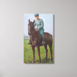 アティリオ・トリボレッティポートレート（騎兵） キャンバスプリント