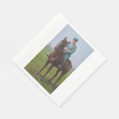 アティリオ・トリボレッティポートレート(騎兵) スタンダードランチョンナプキン (角)